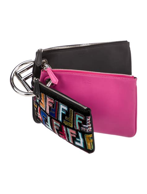 Fendi Triplette Clutch Set 